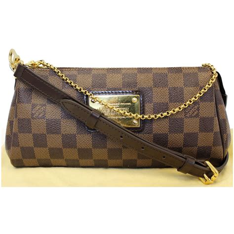 louis vuitton pochette eva damier|Louis Vuitton damier ebene satchel.